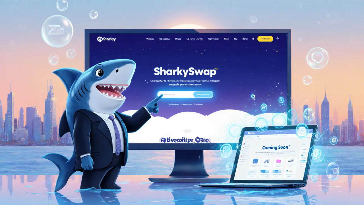 SharkySwap Crypto Exchange Review: Features, Risks & Current Status