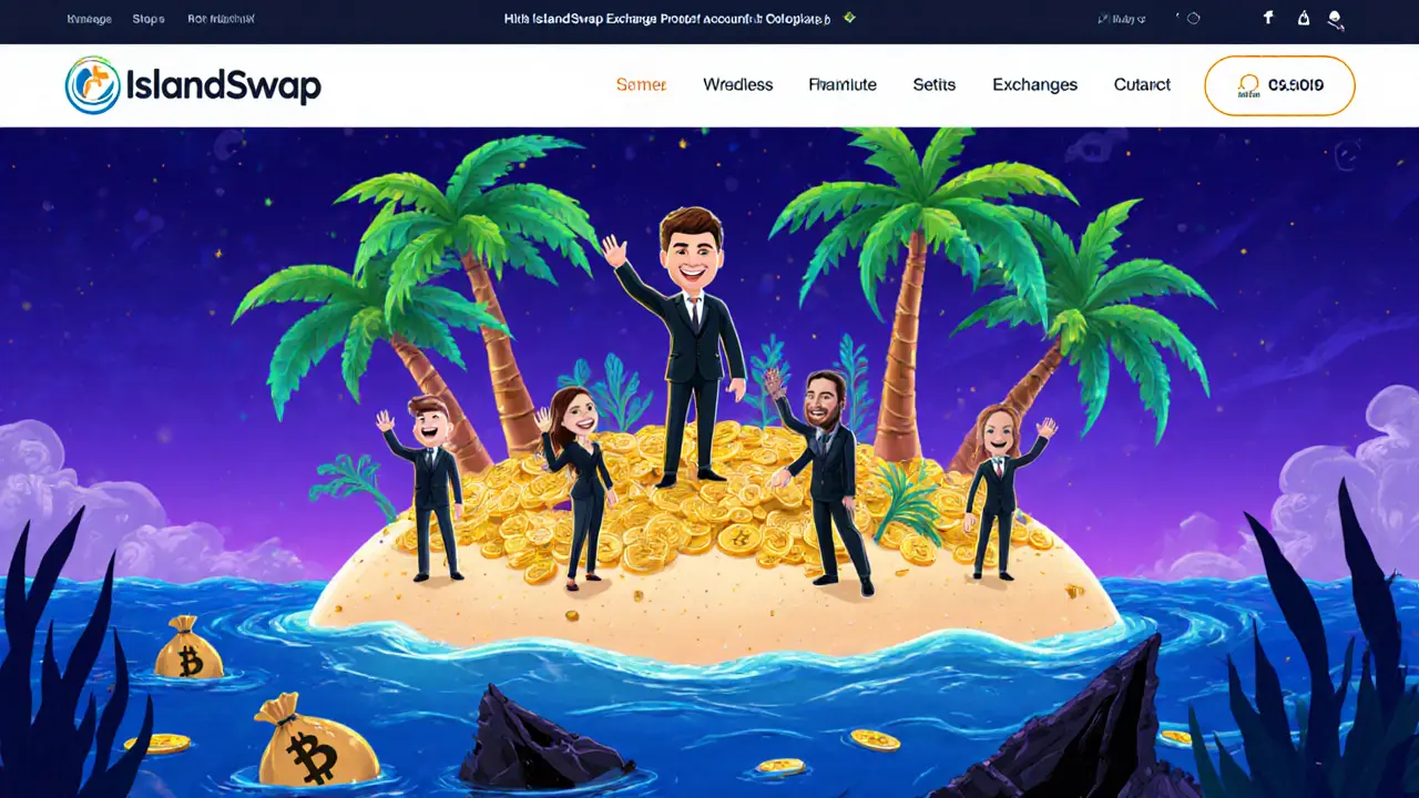 IslandSwap Crypto Exchange Review: Red Flags and Why It’s Not Legitimate