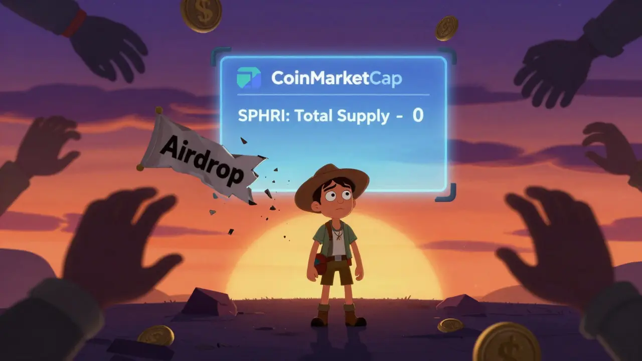 Spherium (SPHRI) Airdrop on CoinMarketCap: What Really Happened