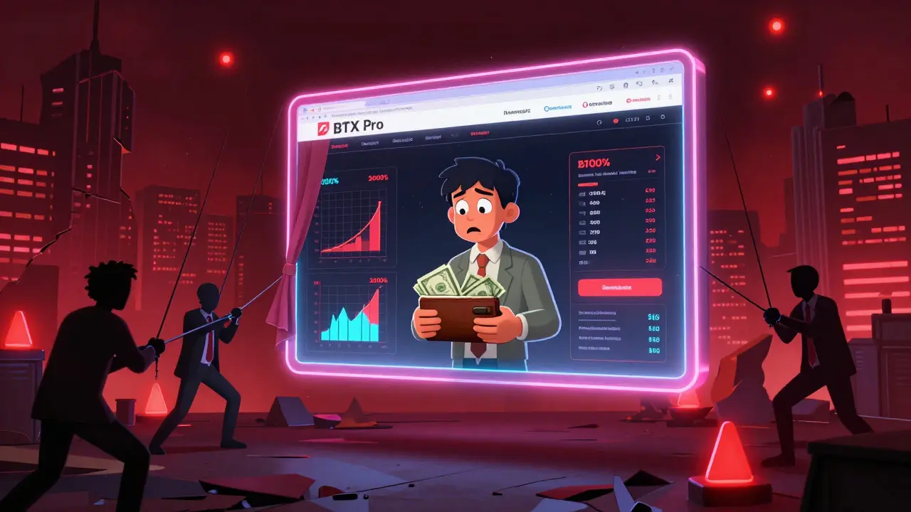 BTX Pro Crypto Exchange Review: Why This Platform Is a High-Risk Scam