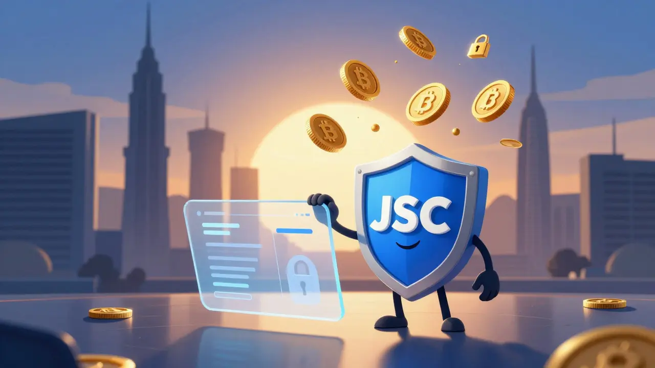 Sunrise over Amman symbolizing new crypto regulations and security