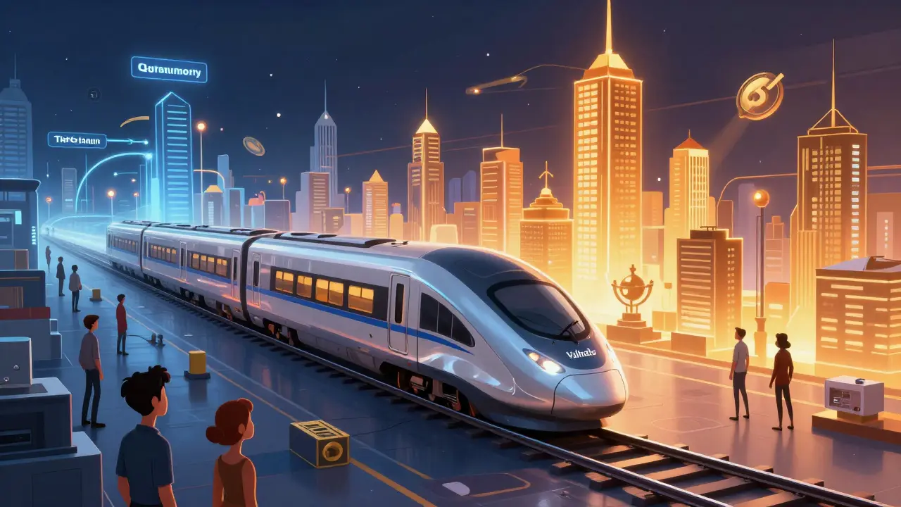 Future upgrade train speeding towards new tech