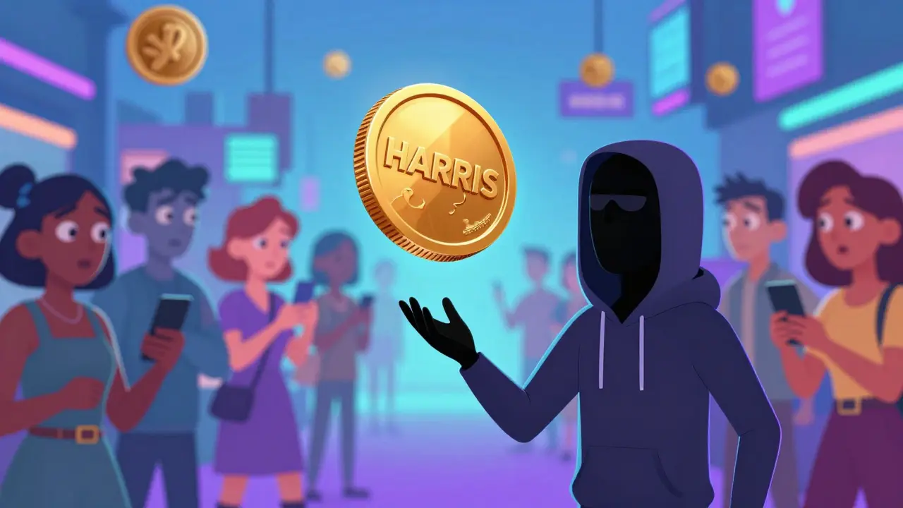 What Is the HARRIS Crypto Coin? A Deep Dive Into the Kamala Harris Memecoin