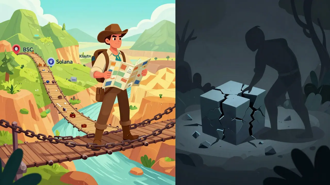 Explorer on multi-chain bridge facing DeFi risks and opportunities