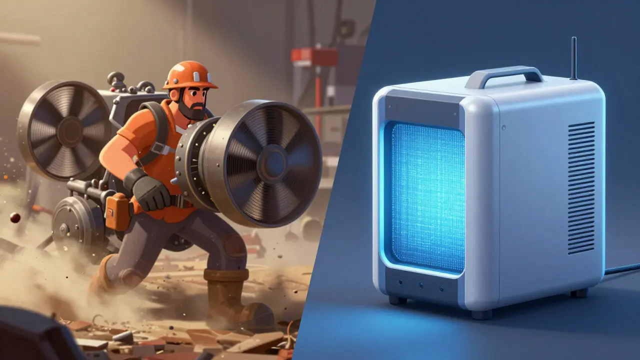 Comparison of noisy air-cooled vs silent hydro-cooled miners