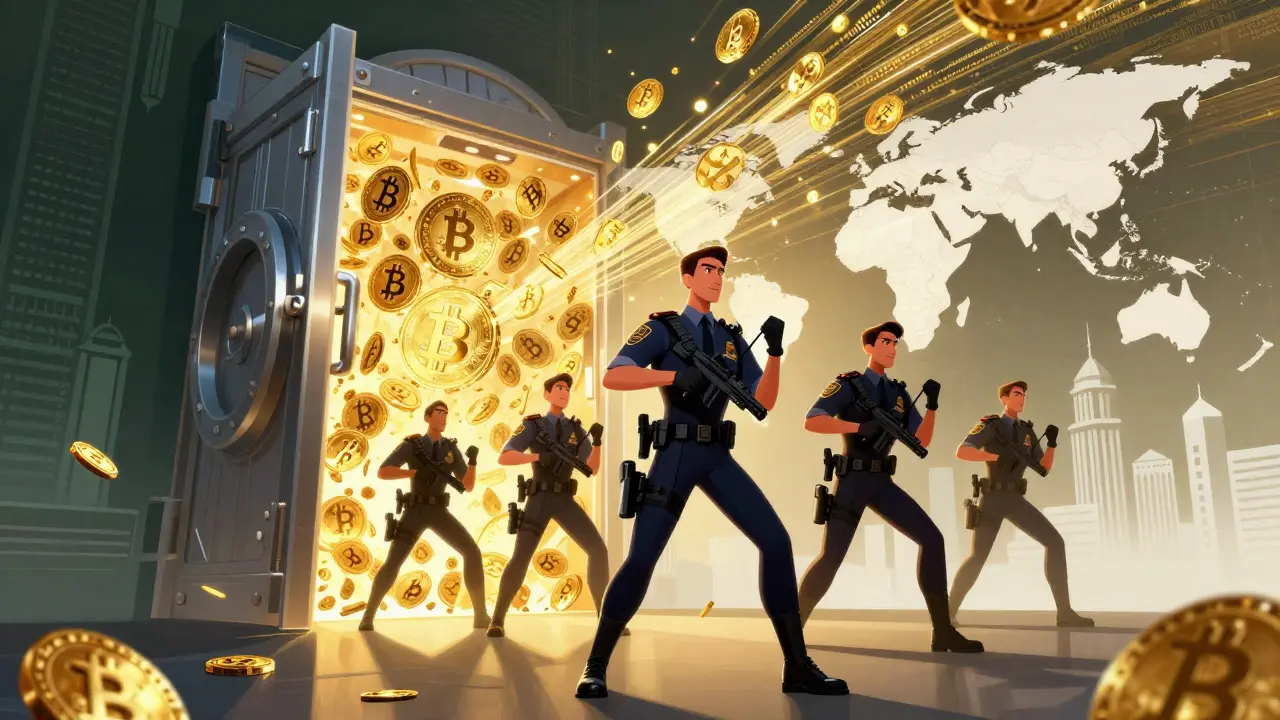 Law enforcement seizing billions in Bitcoin assets