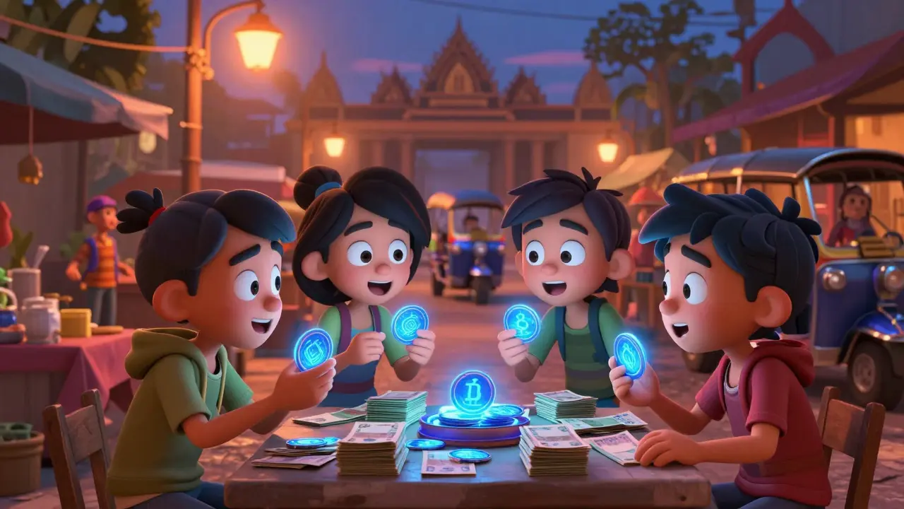 Underground Crypto Trading in Cambodia: Scams, Laundering, and the Ban